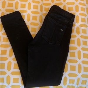 Rag&Bone, Black Legging Jean, 29